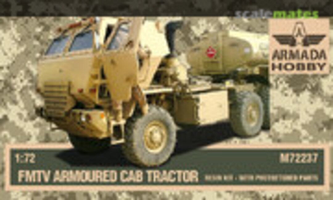 1:72 FMTV armored cab tractor (resin kit &amp; PE set) (Armada Hobby M72237)