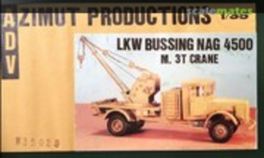 1:35 LKW Bussing Nag 4500 M. 3T Crane (ADV Azimut 35029)