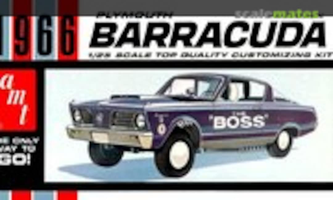 1:25 1966 Plymouth Barracuda (AMT 6856-150)