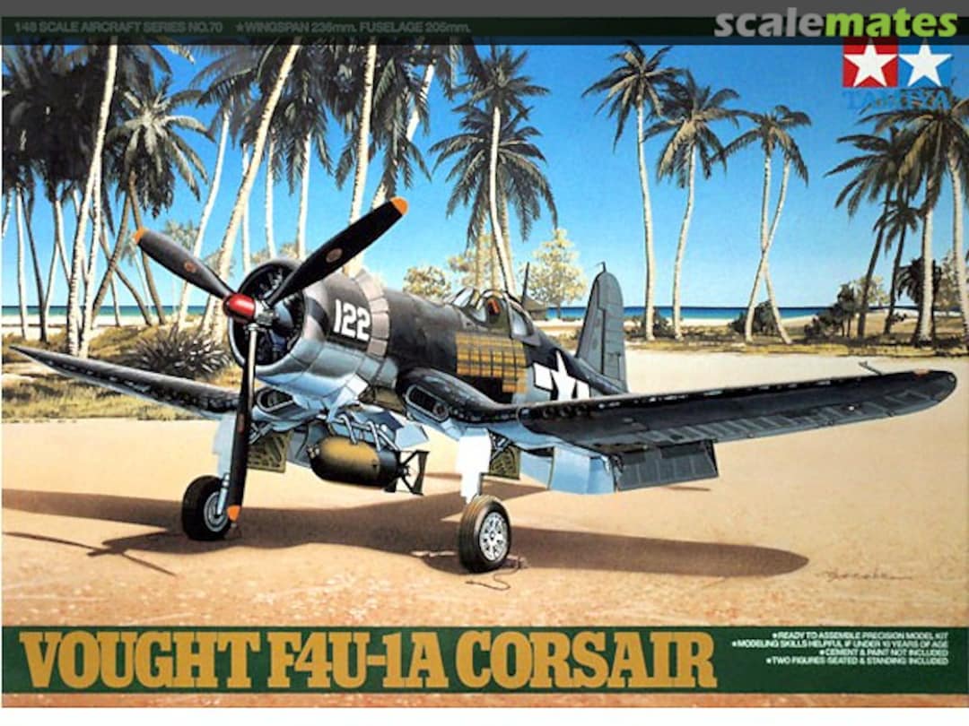 Boxart Vought F4U-1A Corsair 61070 Tamiya