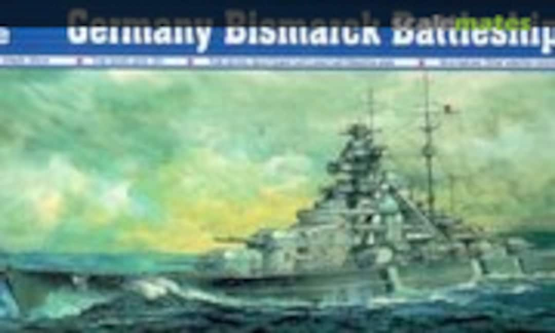 1:700 Germany Bismarck Battleship 1941 (Trumpeter 05711)