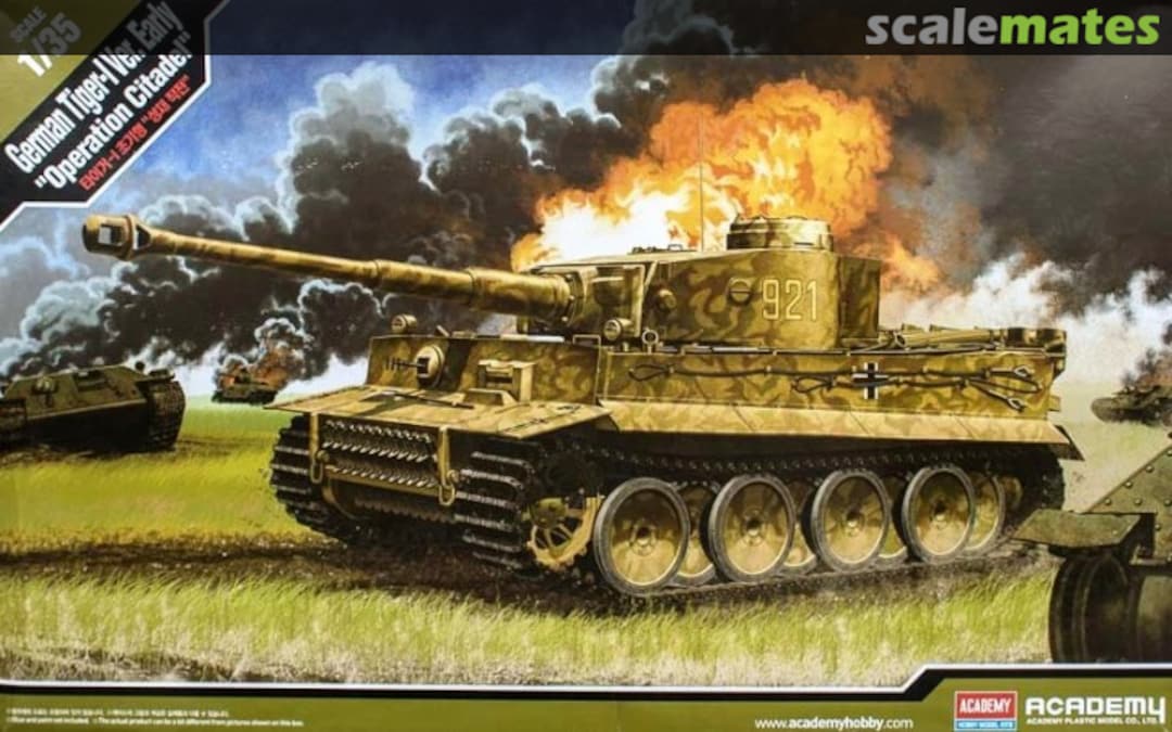 Boxart Tiger-I Ver. Early 13509 Academy