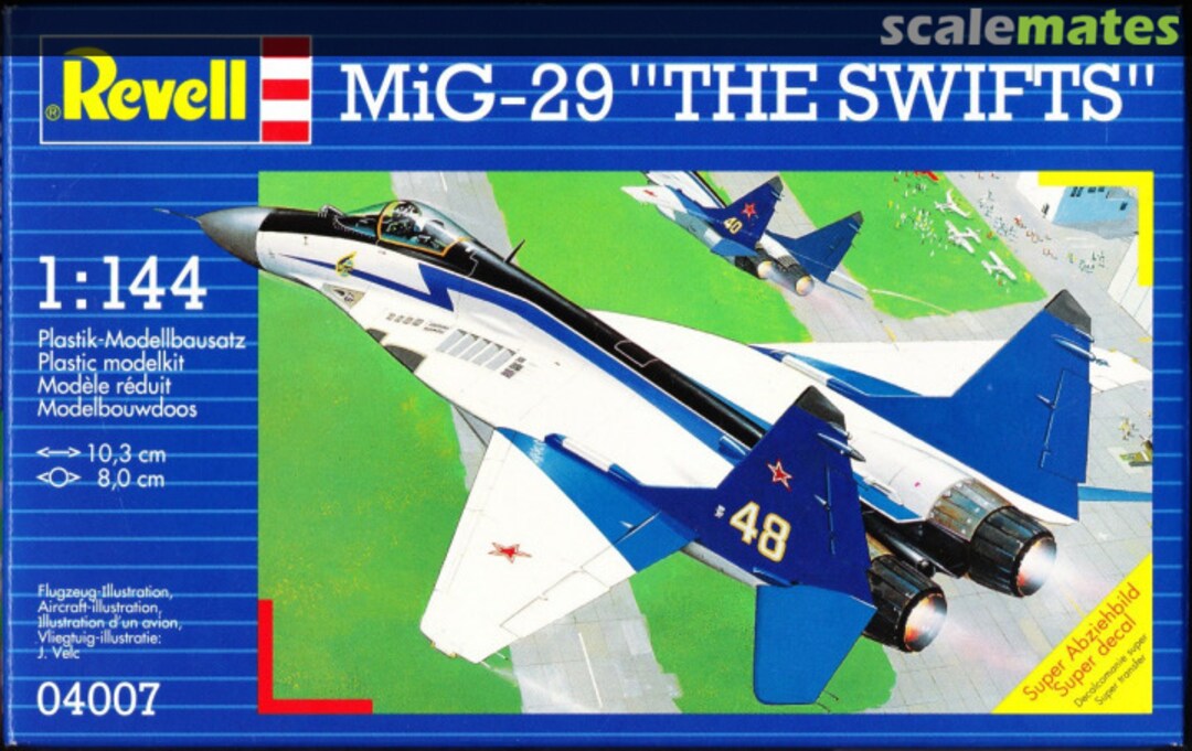 Boxart MiG-29 "The Swifts" 04007 Revell