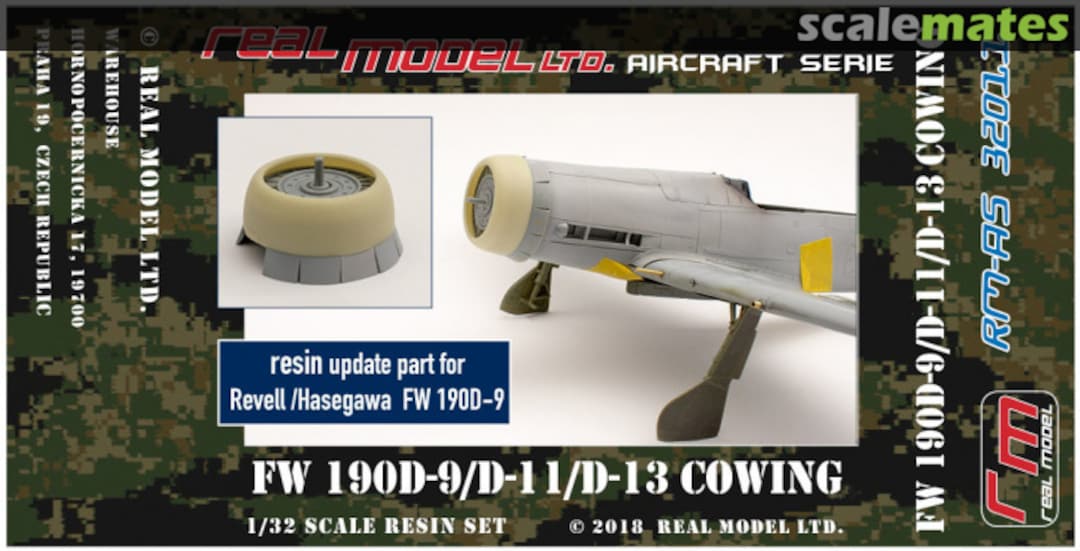 Boxart FW 190D-9/D-11/D-13 Cowling RM-AS 32011 Real Model