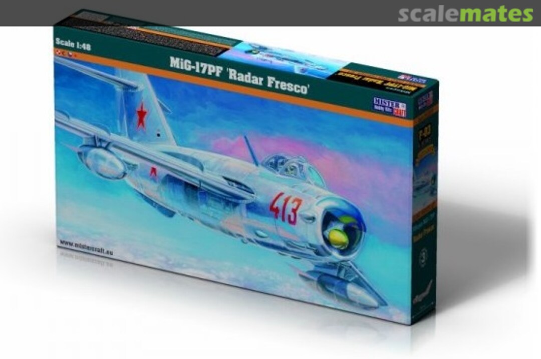 Boxart MiG-17PF 'Radar Fresco' F-03 MisterCraft