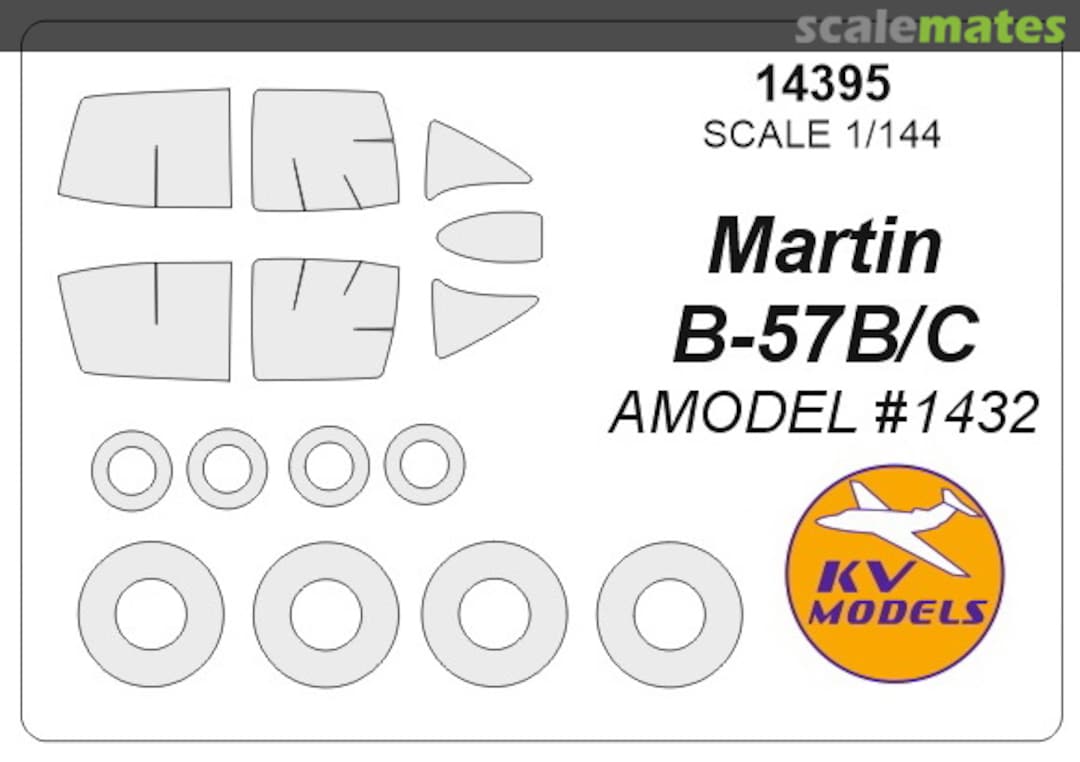 Boxart Martin B-57B/C (Canberra) 14395 KV Models