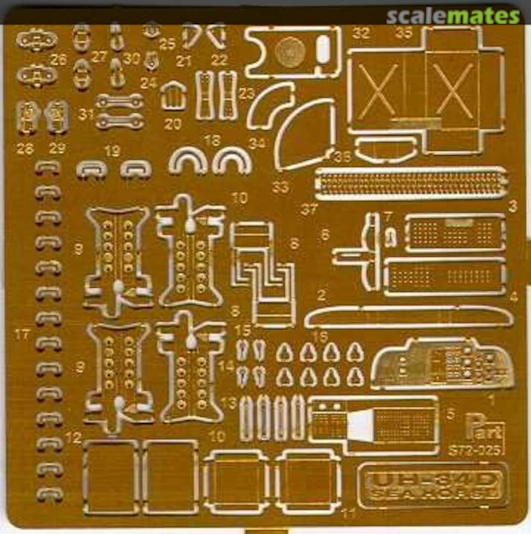 Boxart Sikorsky UH-34D Choctaw S72-025 Part