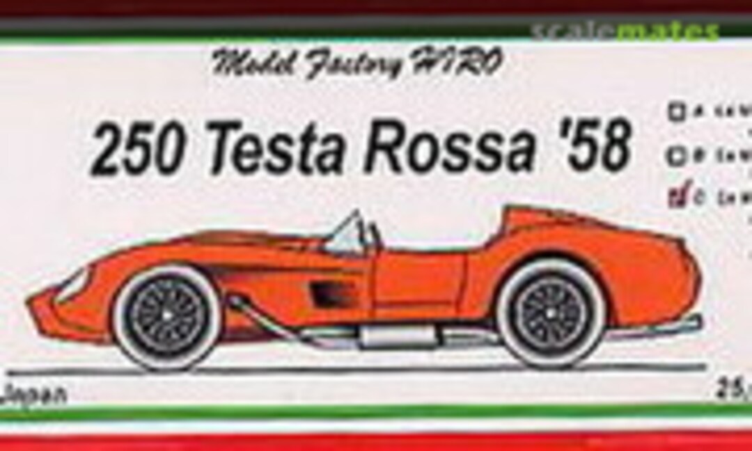 1:24 Ferrari 250 Testa Rossa (Model Factory Hiro K-025)