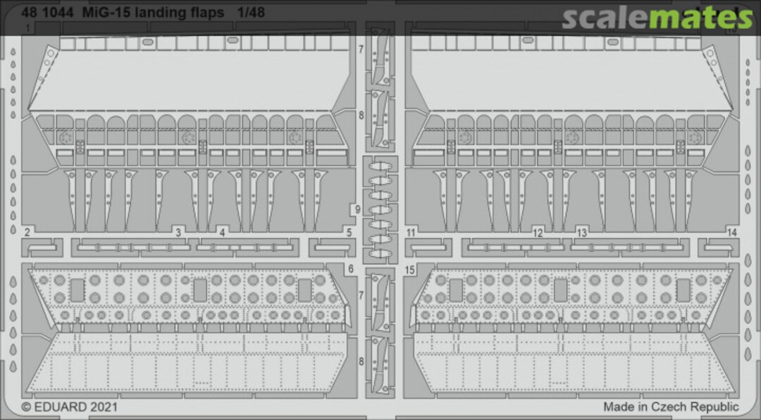 Boxart MiG-15 landing flaps 481044 Eduard