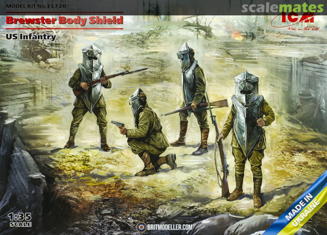 Boxart Brewster Body Shield 35720 ICM