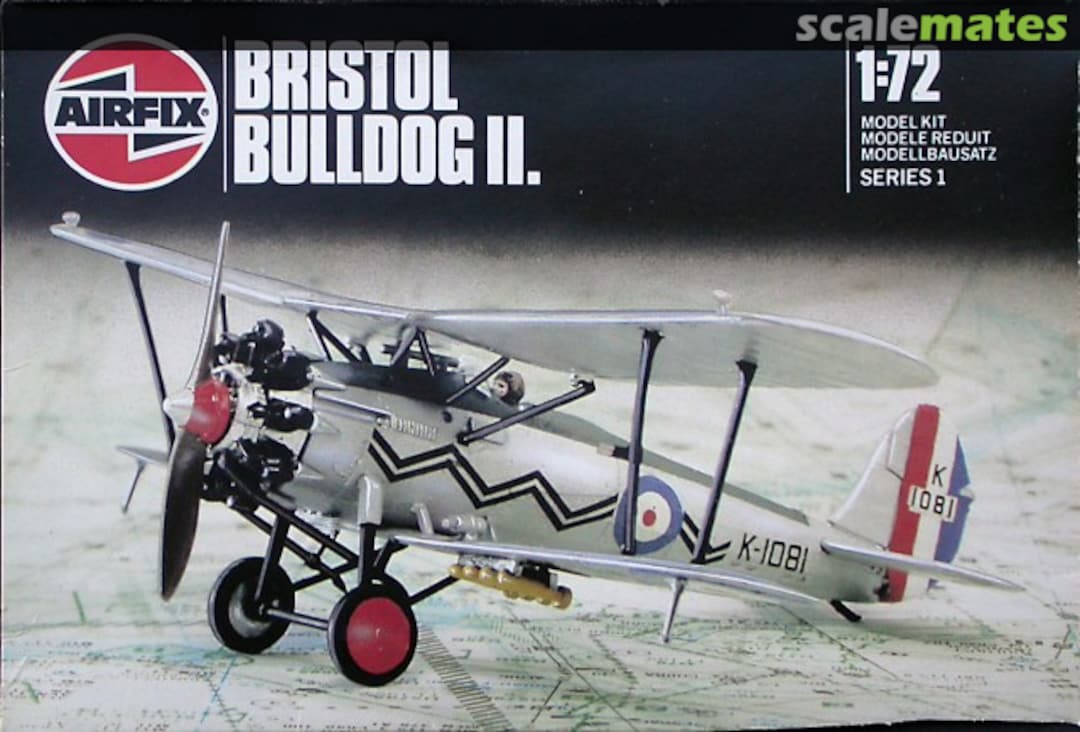 Boxart Bristol Bulldog II 01055 Airfix