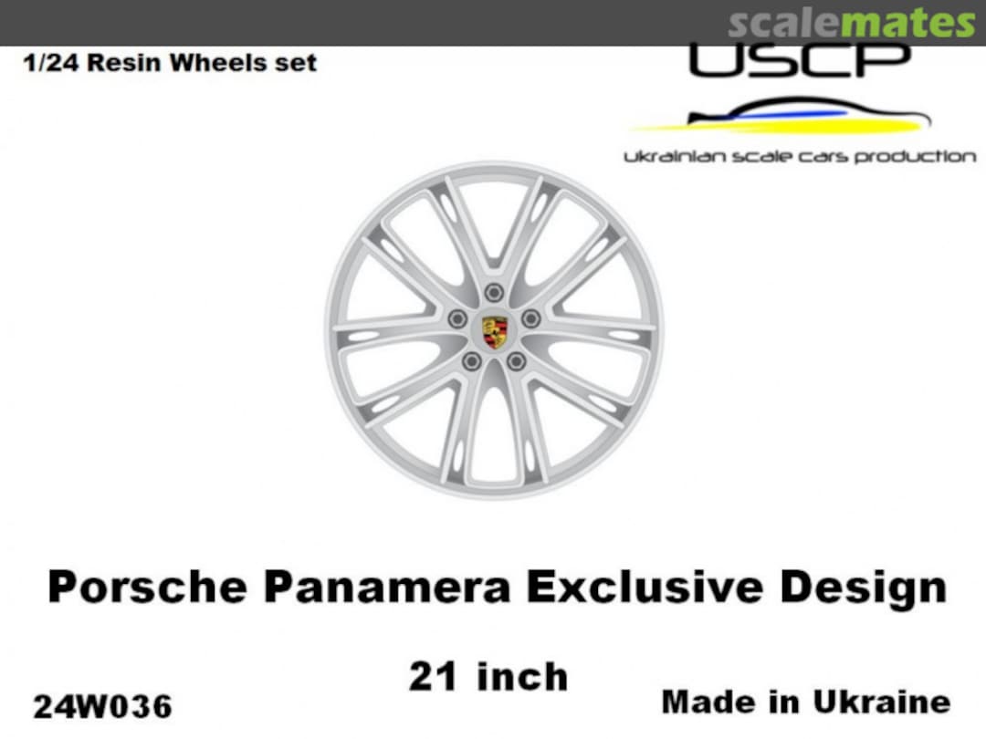 Boxart 21 inch Porsche Panamera Exclusive Design 24W036 USCP