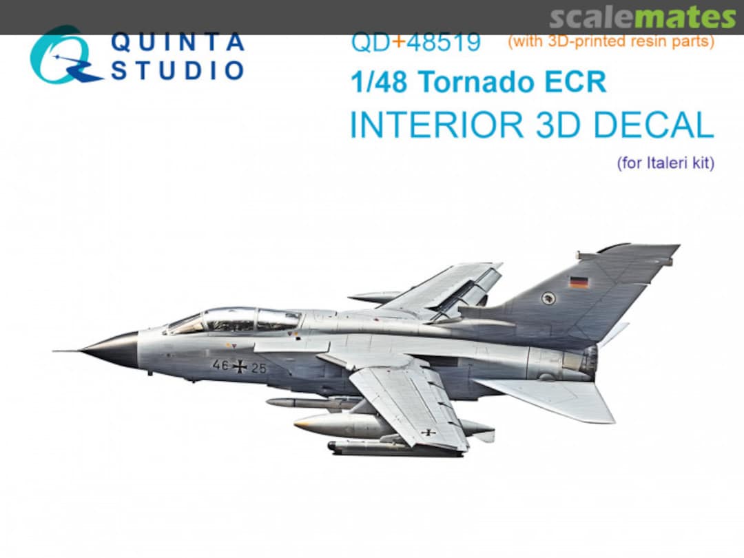 Boxart Tornado ECR interior 3D decals QD+48519 Quinta Studio