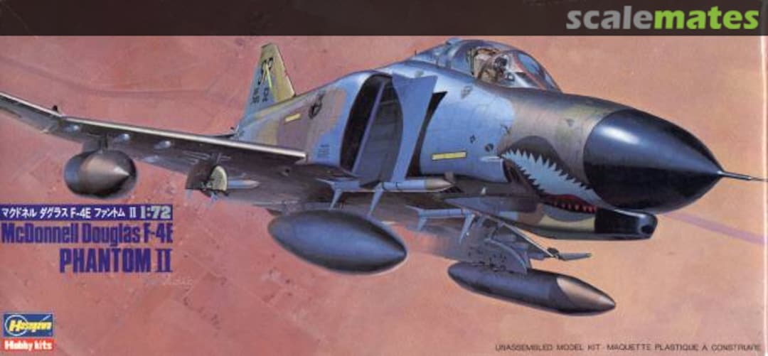 Boxart F-4E Phantom II 702 Hasegawa