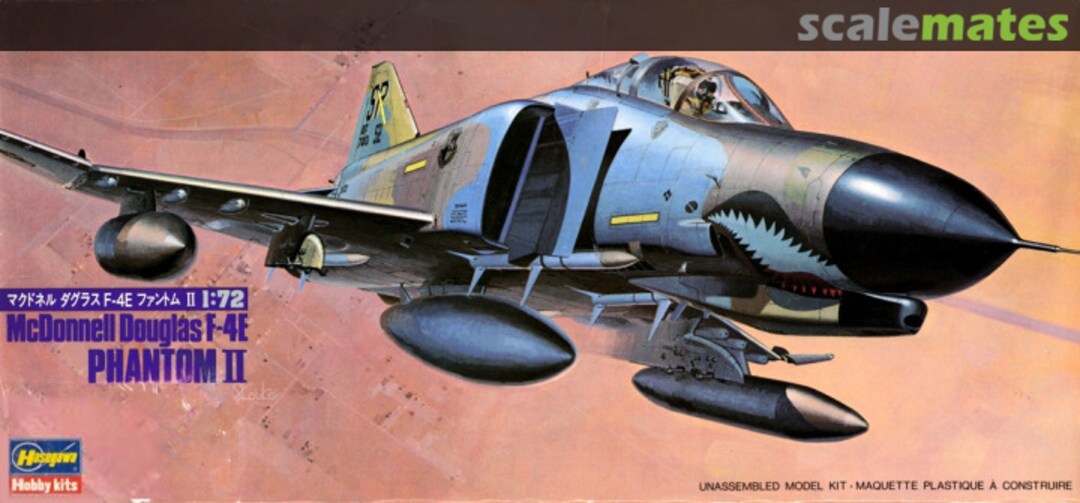 Boxart F-4E Phantom II 702 Hasegawa