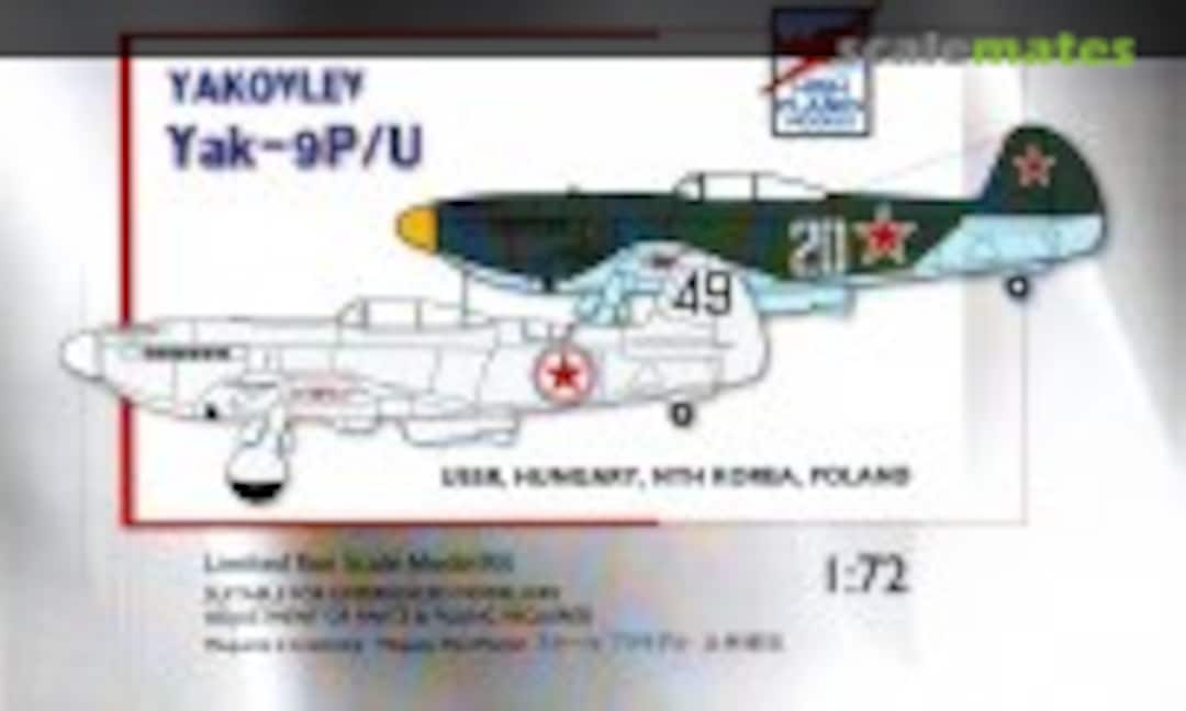 1:72 Yakovlev Yak-9P/U (High Planes Models K072037)