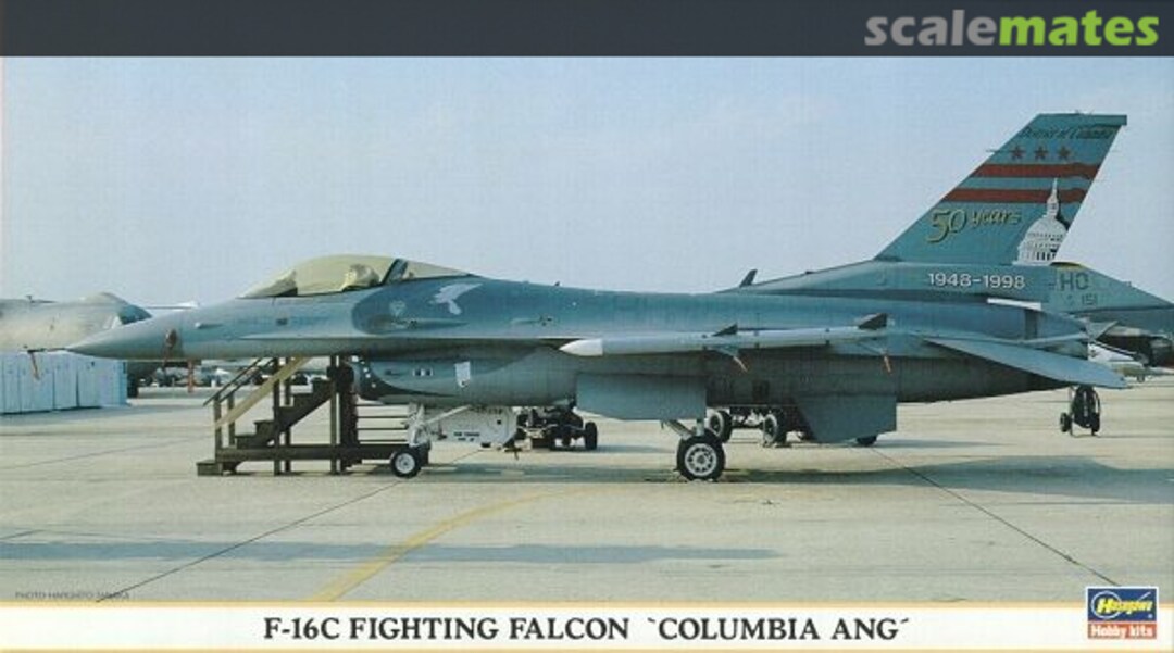 Boxart F-16C Fighting Falcon `Columbia ANG´ 09319 Hasegawa