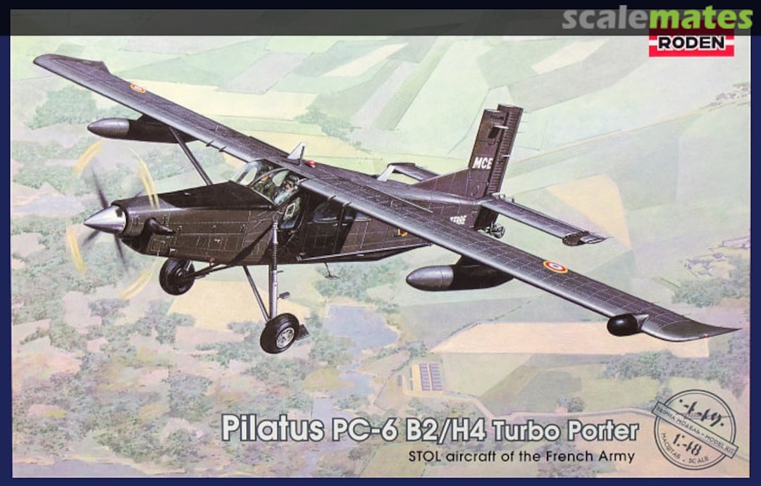 Boxart Pilatus PC-6 B2/H4 Turbo Porter 449 Roden