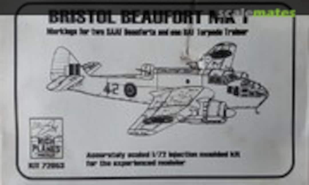 1:72 Bristol BEAUFORT Mk1 (High Planes Models 72053)