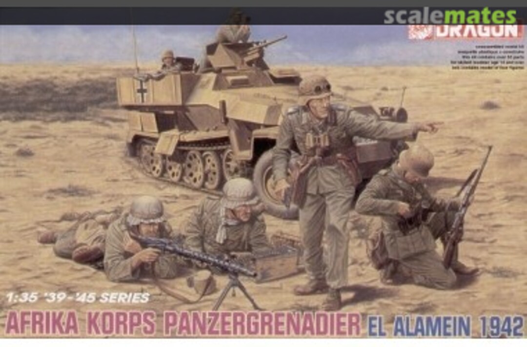 Boxart Afrika Korps Panzergrenadier 6389 Dragon