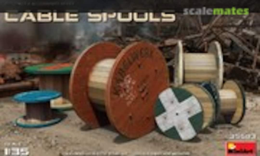 1:35 Cable Spools (MiniArt 35583)