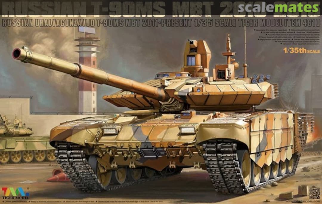 Boxart T-90MS MBT 4610 Tiger Model