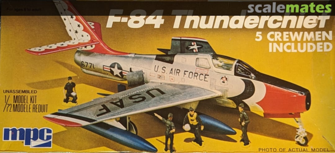 Boxart F-84 Thunderstreak 2-0208 MPC