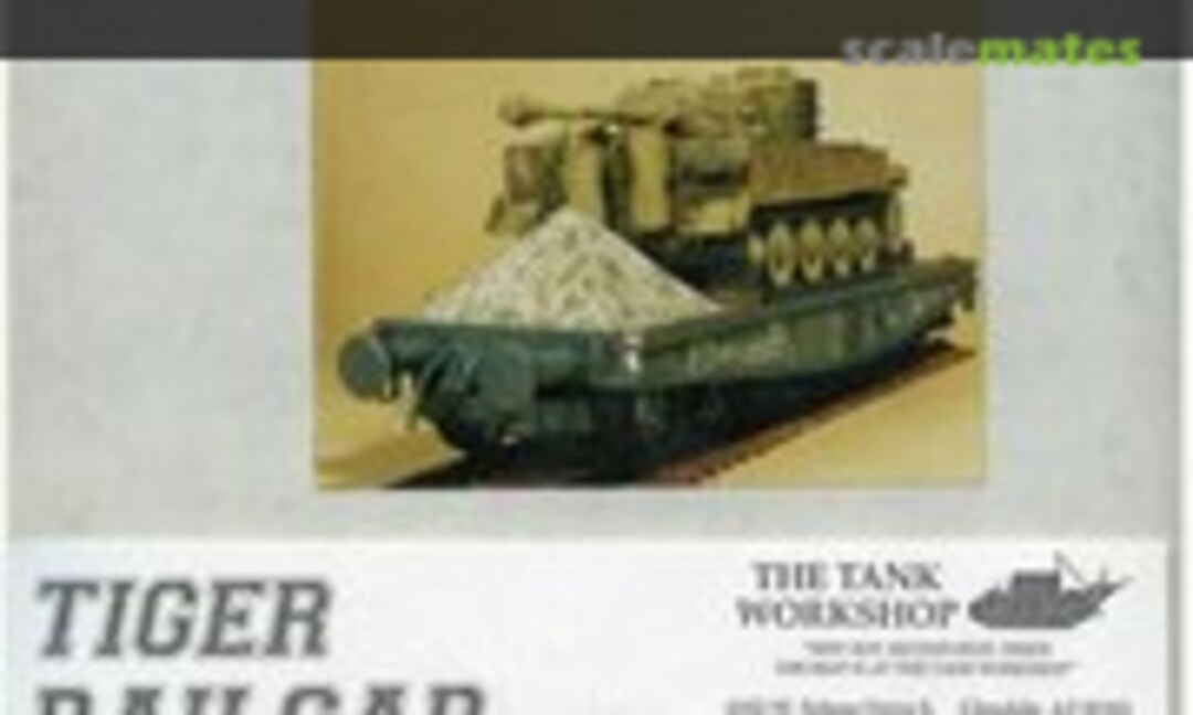 1:35 Schwerer Plattformwagen Type 80ton ~Full Resin Kit~ (Tank Workshop TWS3001)