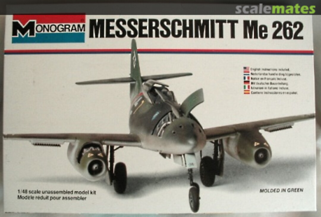 Boxart Messerschmitt Me 262 5410 Monogram