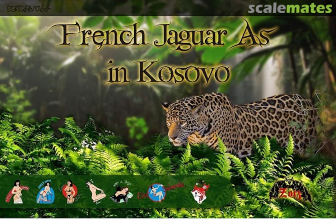 Boxart French Jaguar A's in Kosovo 48044 Zotz Decals