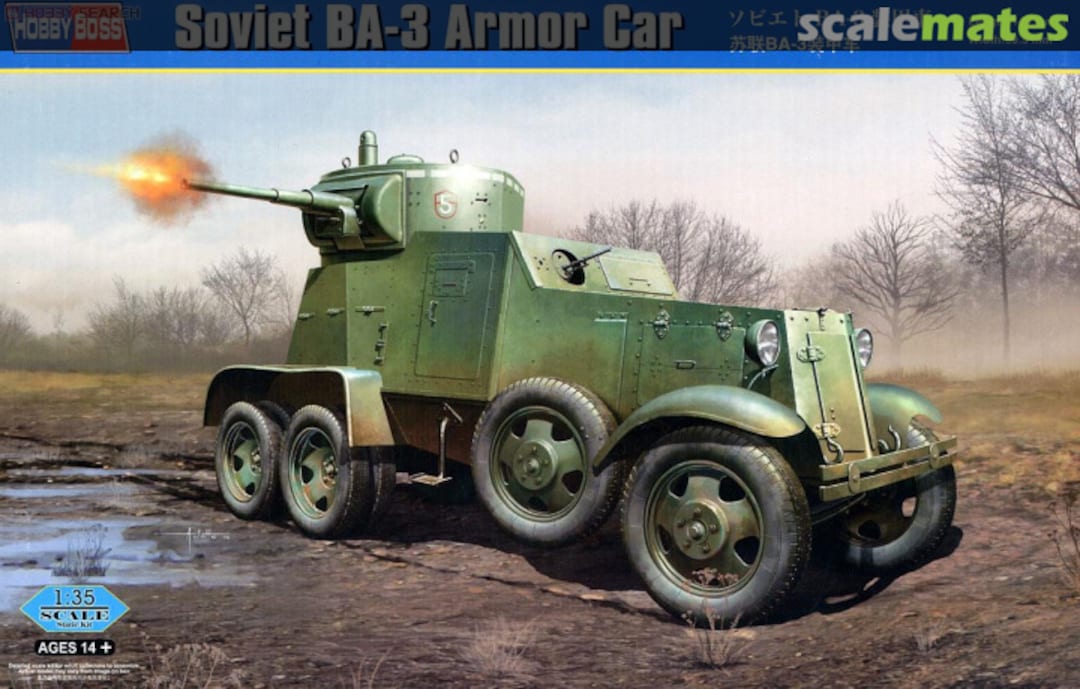 Boxart BA-3 Armor Car 83838 HobbyBoss