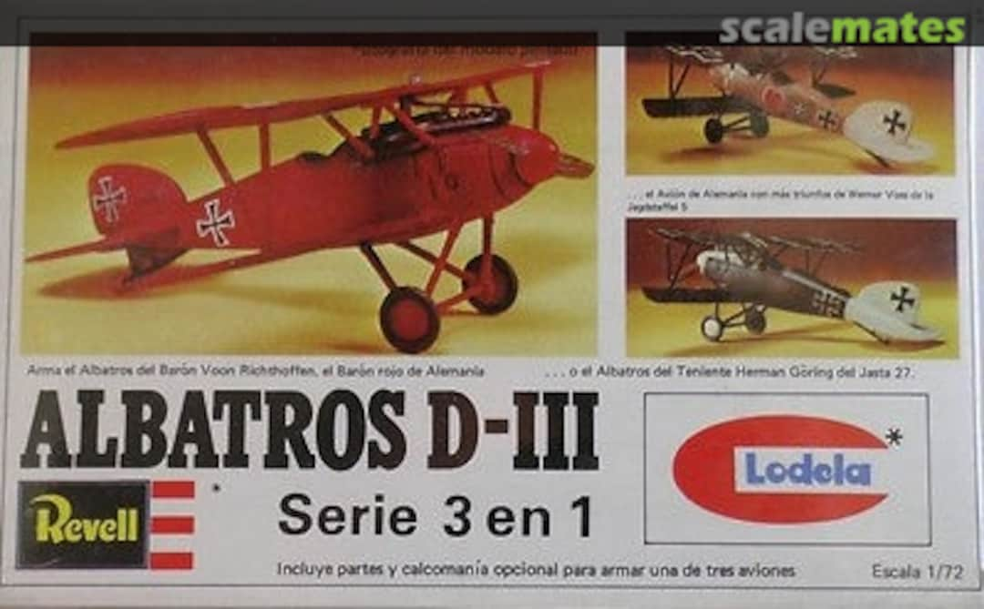 Boxart Albatross D-III H-74 Revell/Lodela