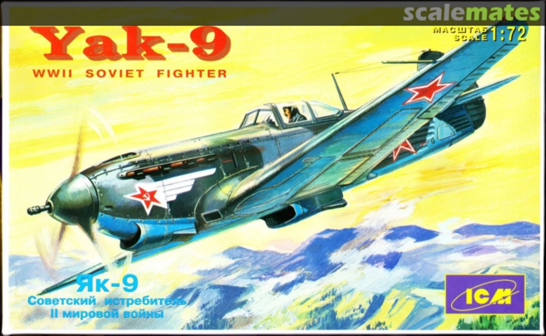 Boxart Yak-9 72023 ICM