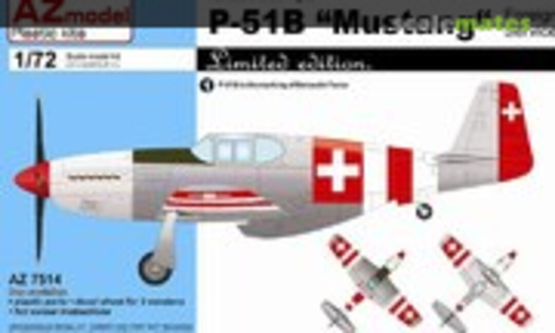 1:72 P-51B &quot;Mustang&quot; (AZmodel AZ7514)