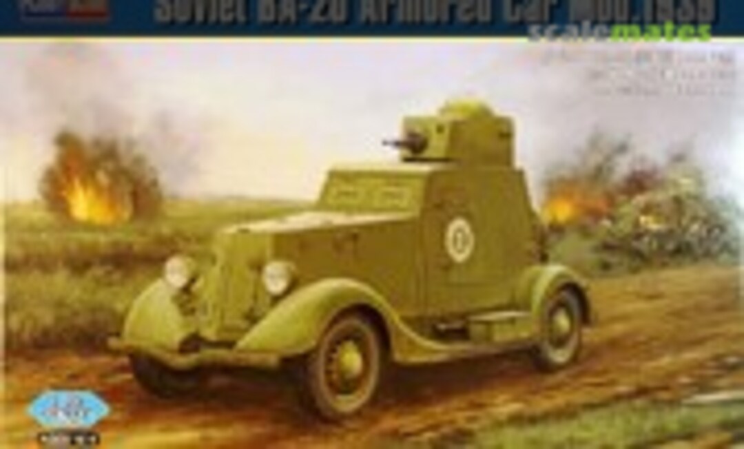 1:35 BA-20 Armored Car (HobbyBoss 83883)