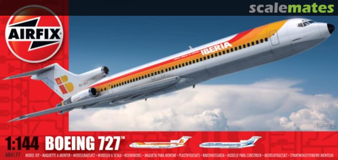 Boxart Boeing 727 A04177 Airfix