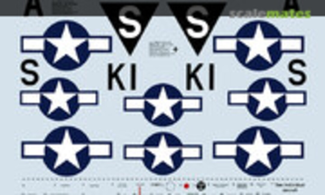 1:48 No. American P-51D-5/10 Mustangs (SuperScale International 48-0882)