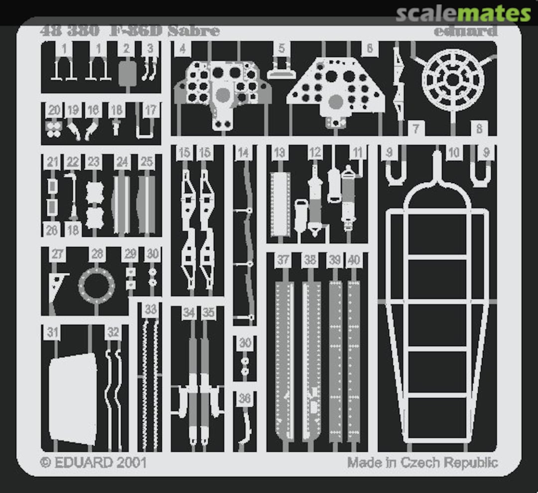 Boxart F-86D 48380 Eduard