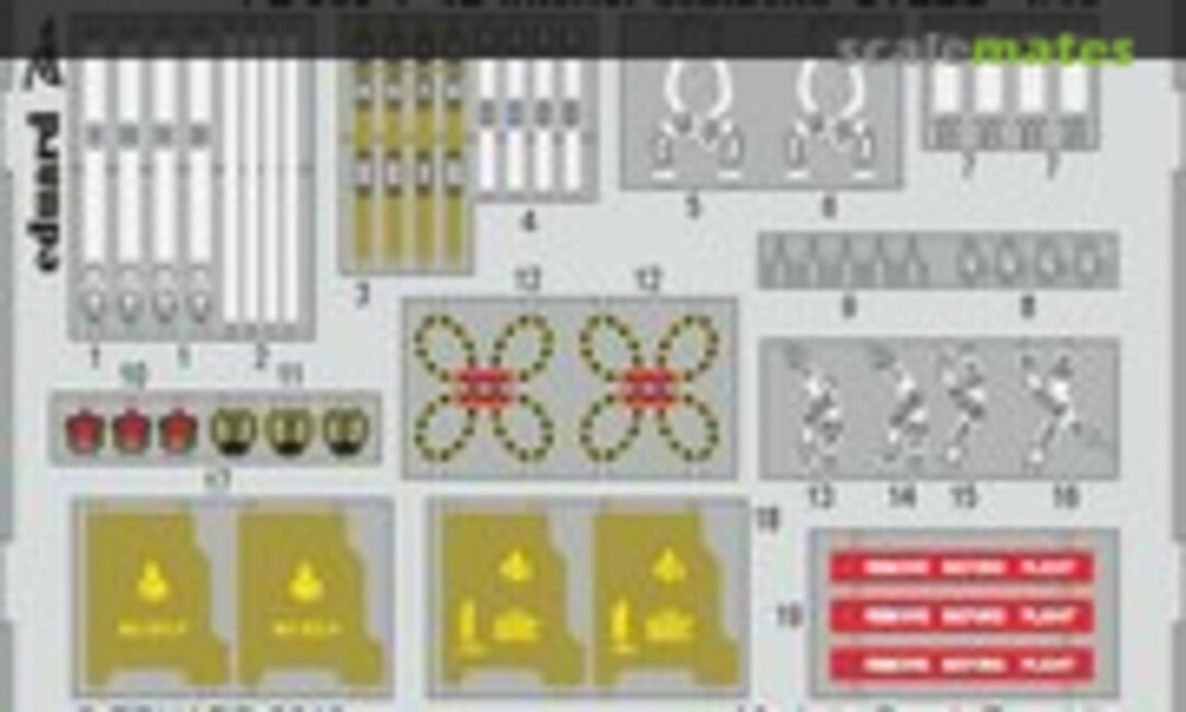 1:48 F-4B interior seatbelts (Eduard FE983)