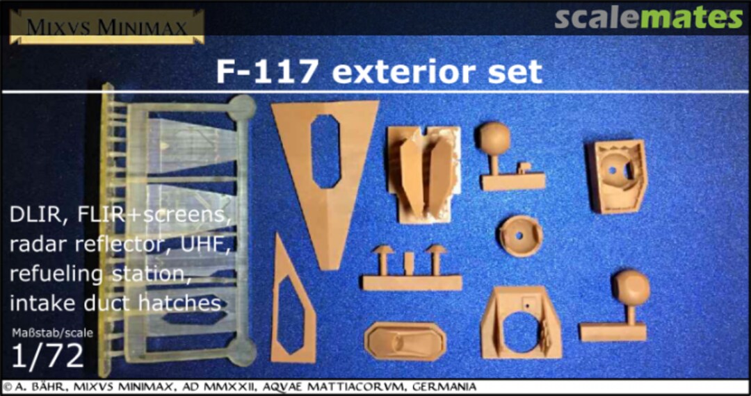 Boxart F-117 exterior set F35 Mixvs Minimax