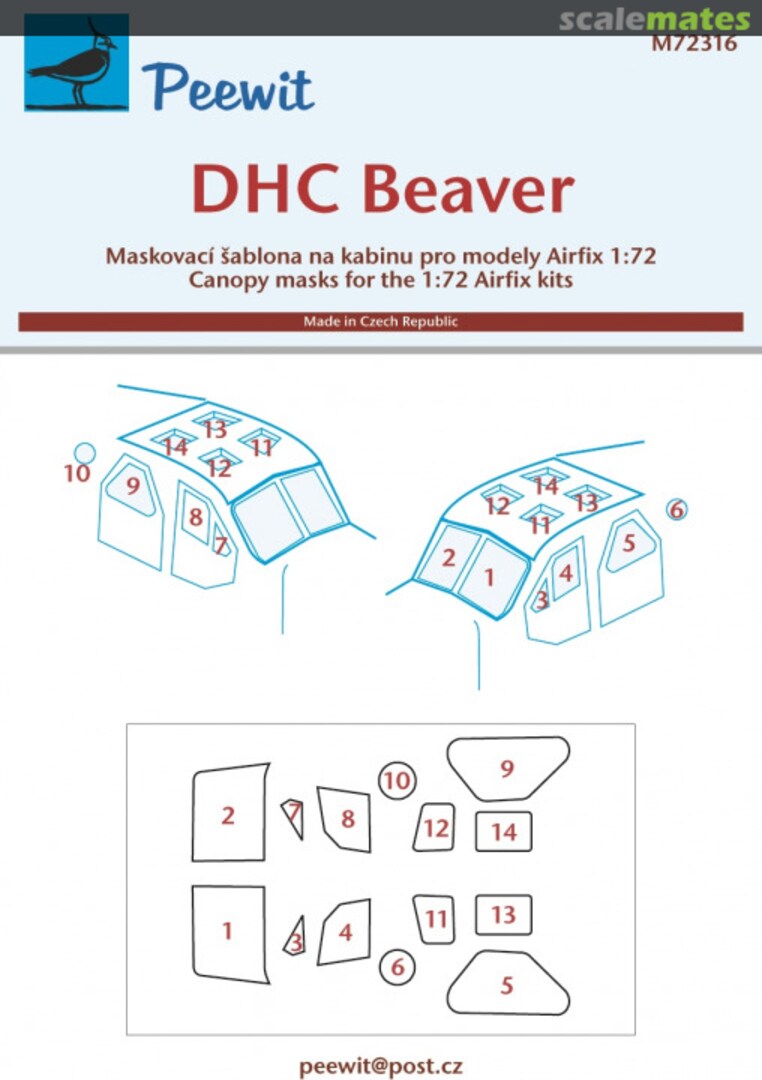 Boxart DHC Beaver M72316 Peewit