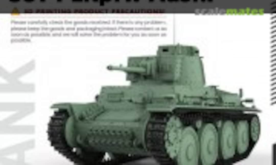 1:72 Pz.Kpfw.38(t) Ausf.F (SSMODEL 72723)