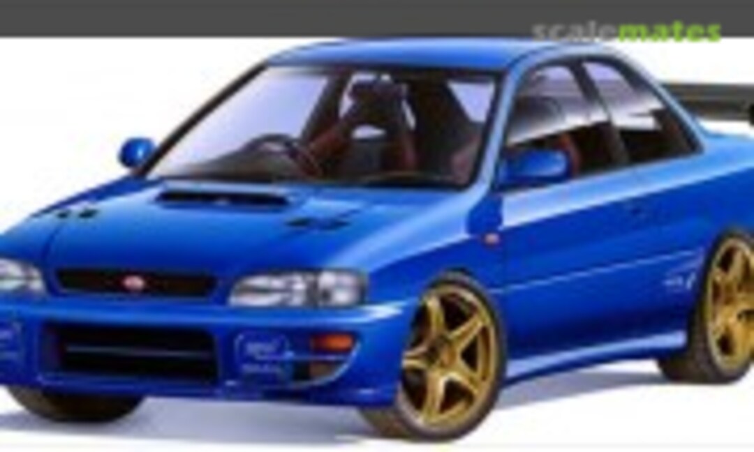 1:24 Subaru Impreza Sti Version VI (w/GT W Wing) (Fujimi 04799)