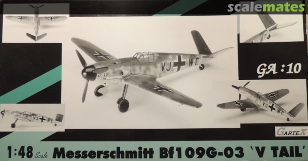 Boxart Messerschmitt Bf109G-03 'V-Tail' GA:10 Gartex