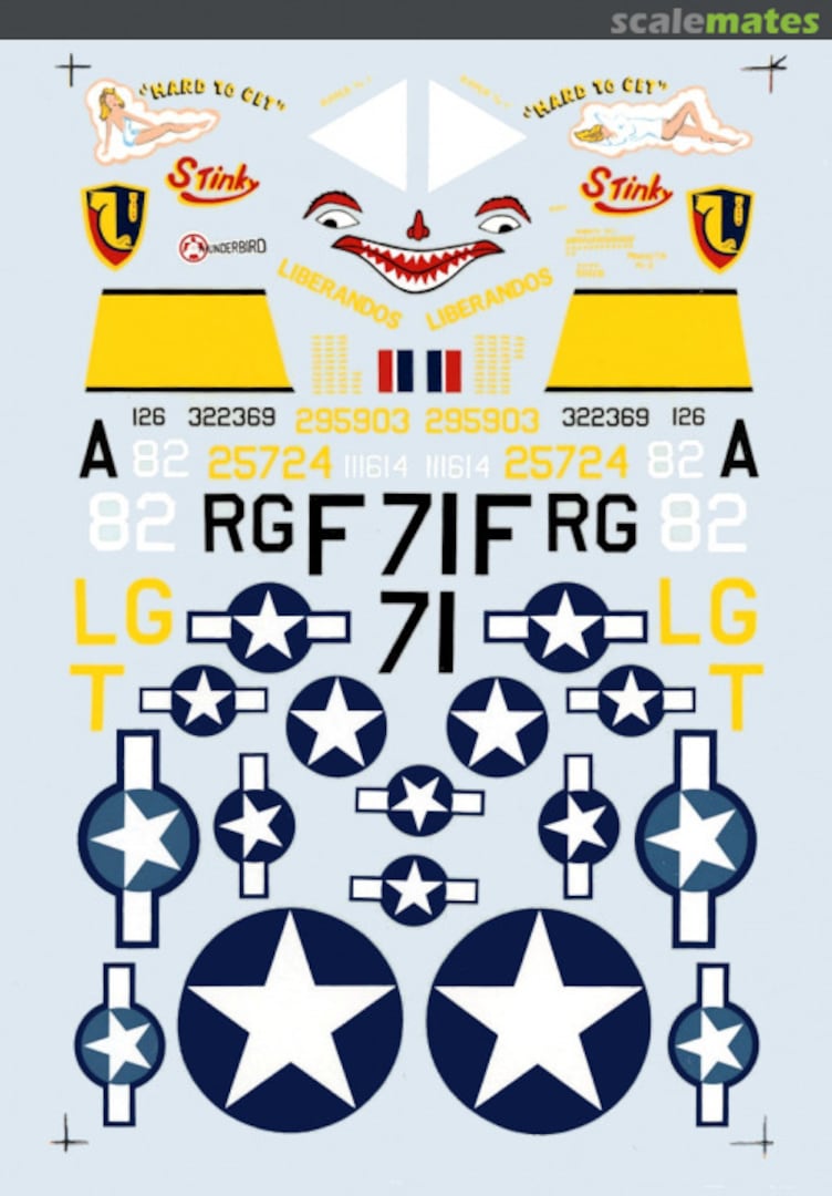 Boxart USAF B-17, B-24, A-26, B-26 72-0281 SuperScale International