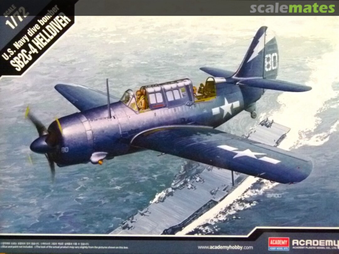 Boxart SB2C-4 Helldiver 12406 Academy