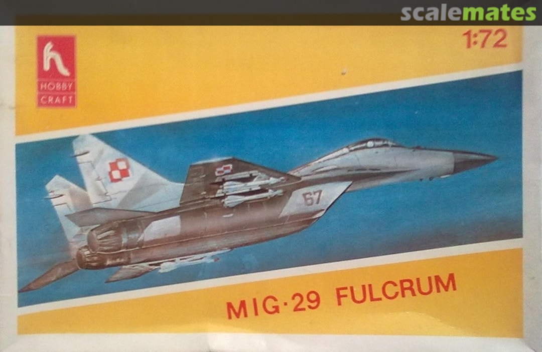 Boxart MiG-29 Fulcrum  Hobbycraft