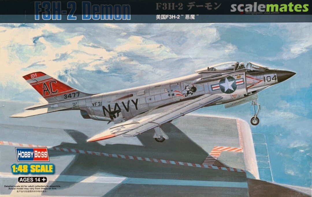 Boxart F3H-2 Demon 80364 HobbyBoss