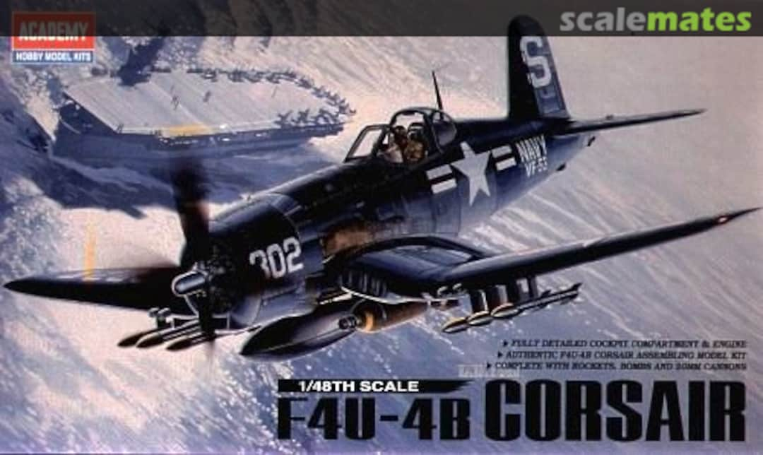 Boxart F4U-4B Corsair 2124 Academy