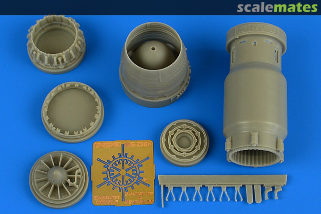 Boxart MiG-27 early exhaust nozzle - opened 4753 Aires